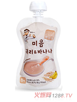 韓國樂曦燕麥香蕉營米糊80g