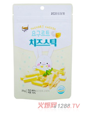 韓國樂曦奶酪條酸奶味25g
