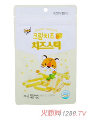 韓國樂曦奶酪條原味25g