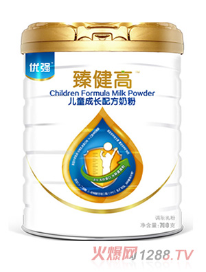 圣元優強臻健高兒童成長配方奶粉700g