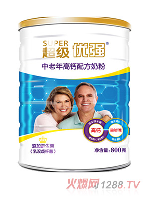 圣元優強中老年高鈣配方奶粉800g