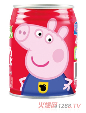 小豬佩奇CC乳牛奶復原乳調制乳飲料245ml