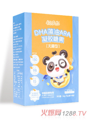 初哆咪DHA藻油ARA凝膠糖果