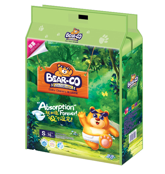 酷酷熊大大尿褲S76