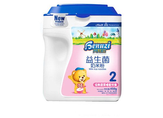 貝努滋經典蔬菜膳食纖維益生菌奶米粉