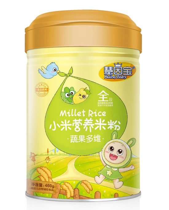 慧因寶蔬果多維小米營養米粉