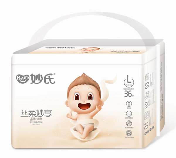 妙氏絲柔妙享紙尿褲中包L36