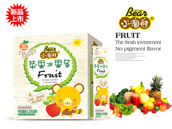 小淘熊蘋果水果條a