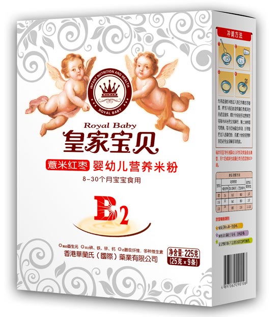 皇家寶貝225克營養米粉米粉-薏米紅棗