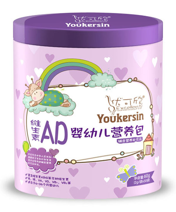 優可欣營養包鐵聽-維生素AD