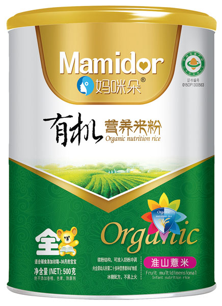 媽咪朵淮山薏米有機營養米粉