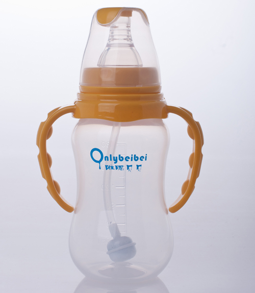 唯昵貝貝標口PP奶瓶180ml棕色