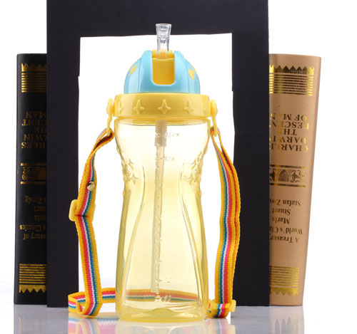 唯昵貝貝兒童水壺黃色