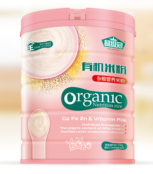超級冠雜糧營養有機米粉