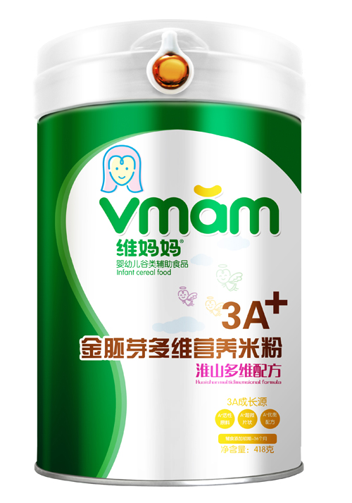 維媽媽淮山多維3A金胚芽營養米粉