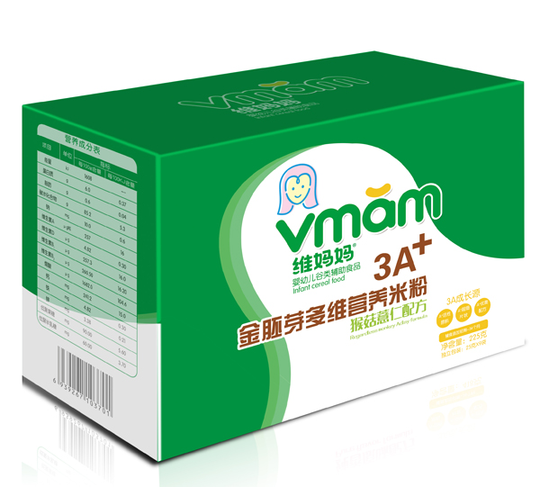 維媽媽猴頭菇薏仁3A金胚芽多維營養米粉