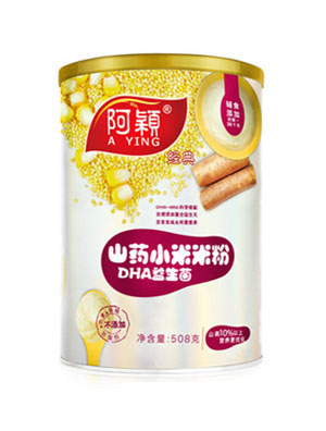 阿穎經典山藥DHA益生菌小米米粉罐裝