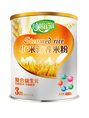 美滋滋復合益生元小米營養米粉