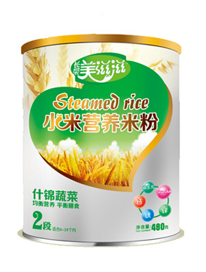 美滋滋什錦蔬菜小米營養米粉