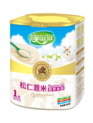 美滋滋松仁薏米營養米粉