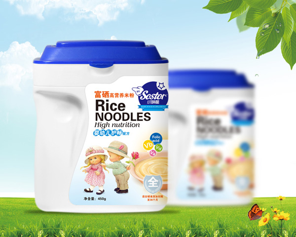 小萌星富硒營養(yǎng)護腸配方米粉