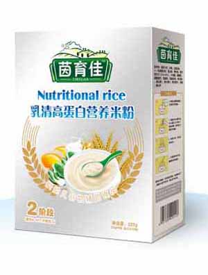 茵育佳乳清高蛋白營養米粉