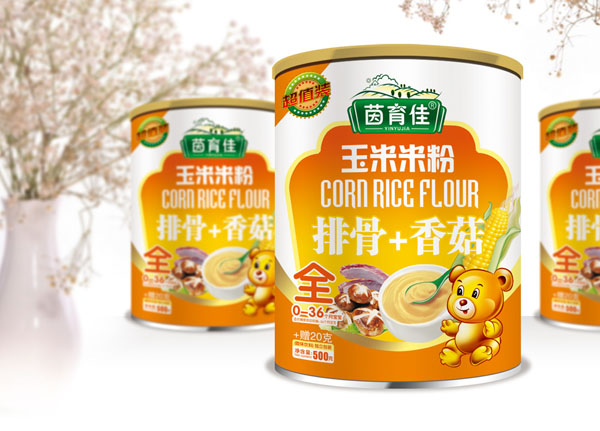 茵育佳排骨香菇玉米米粉全段