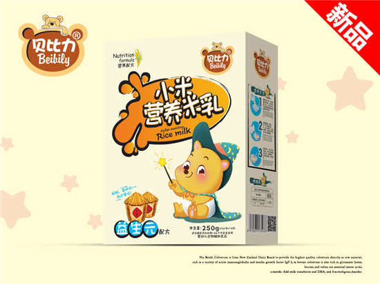 貝比力小米營養米乳益生元配方盒裝